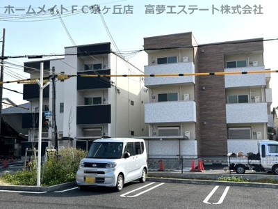 【外観】 | フジパレス泉大津Ⅰ番館 | 右側：1番館　左側：2番館