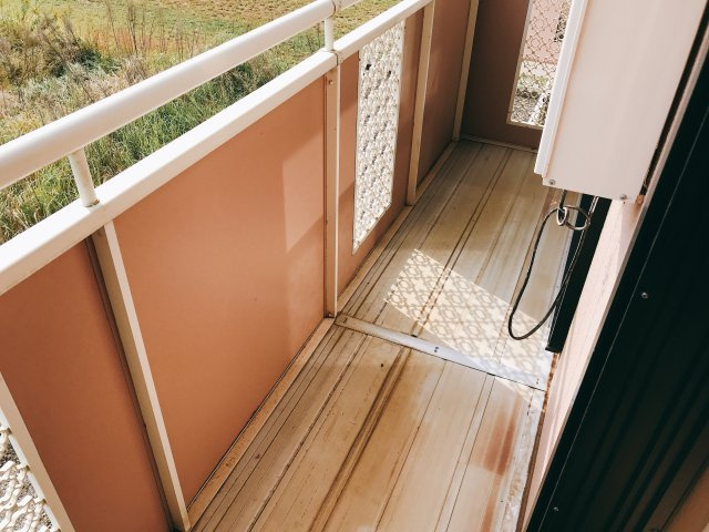 グレイスシャルムのバルコニー