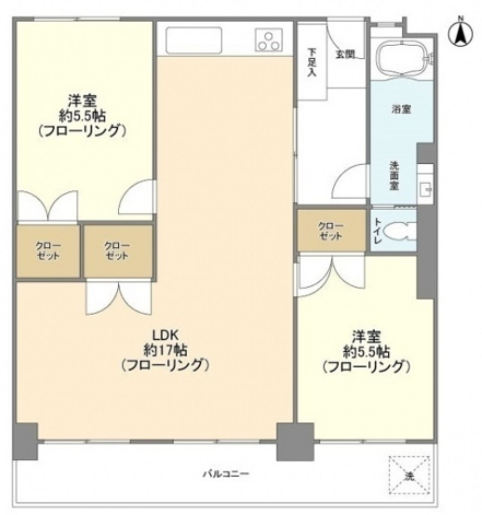 【間取り】 | マンションニュー恵比寿