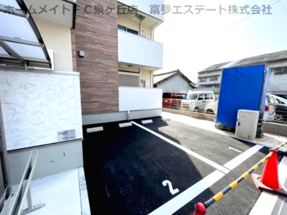 フジパレス泉大津Ⅰ番館の駐車場
