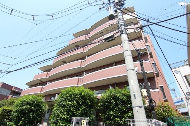アビタシオン元住Ⅰの外観|鉄筋コンクリート造マンション♪