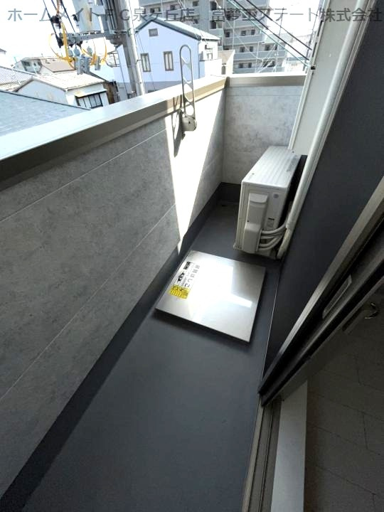 フジパレス泉大津Ⅱ番館のバルコニー