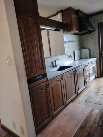 津山市山北　中古住宅　7LDKのキッチン