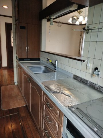 津山市山北　中古住宅　7LDKのキッチン