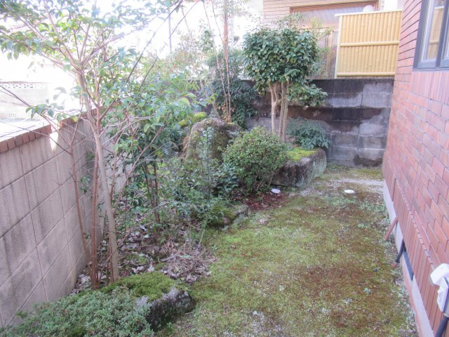 津山市山北　中古住宅　7LDKの庭