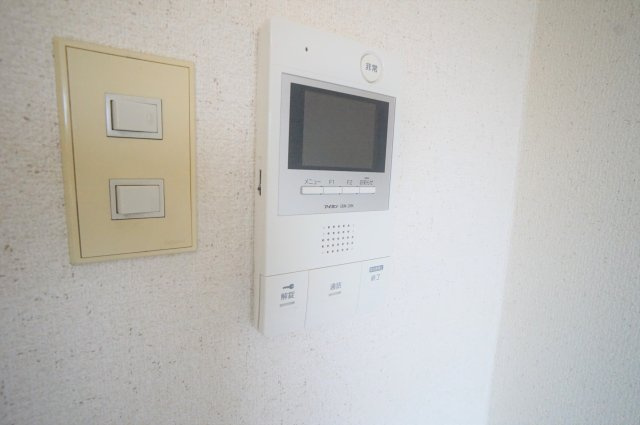 ユーコート東船橋のセキュリティ|急な来客でもTVモニターホンで安心ですね