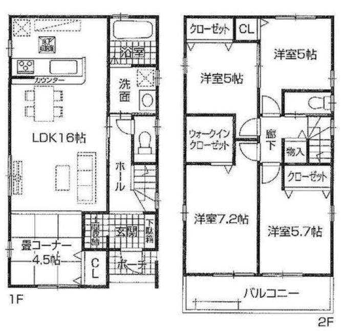 第3南区七条町 全4棟　＜仲介手数料無料＞道徳小・大江中　新築一戸建て