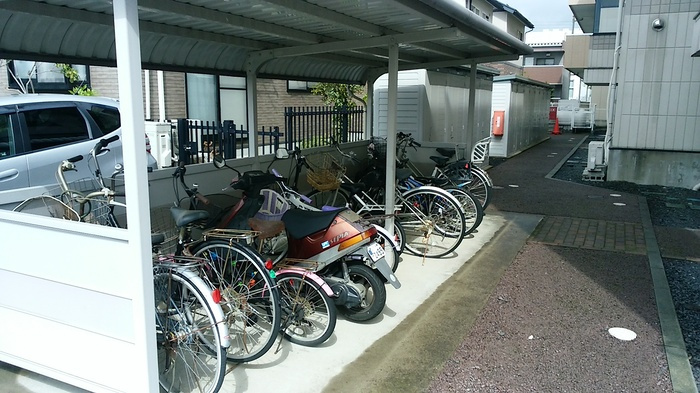 プランドール南のその他共用部分|駐輪場