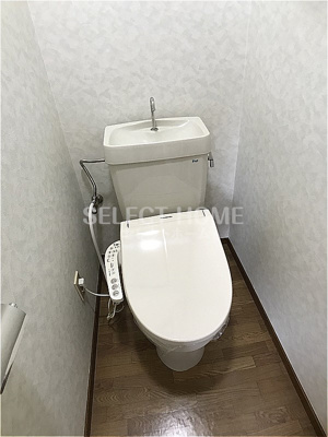 【トイレ】 | ハイツリッチモンドA棟 | シンプルで使いやすいトイレです