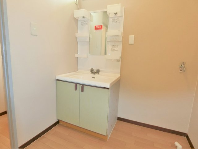 金田貸家の独立洗面台