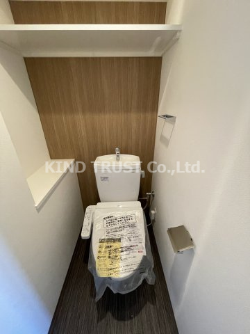 Fortunato 扇町のトイレ|ゆったりとした空間のトイレです