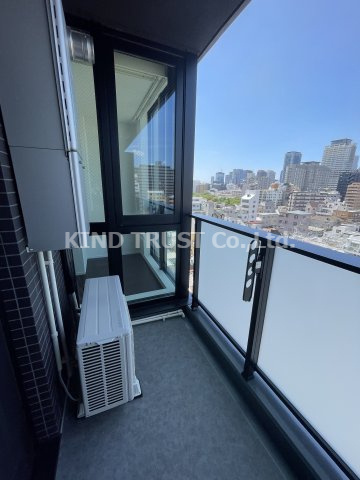 Fortunato 扇町のバルコニー|暖かな日差しのふりそそぐバルコニー