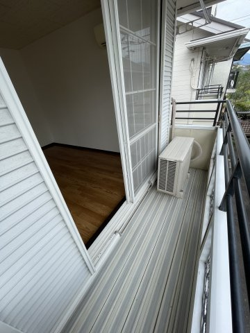 レジデンスITO　B棟のバルコニー