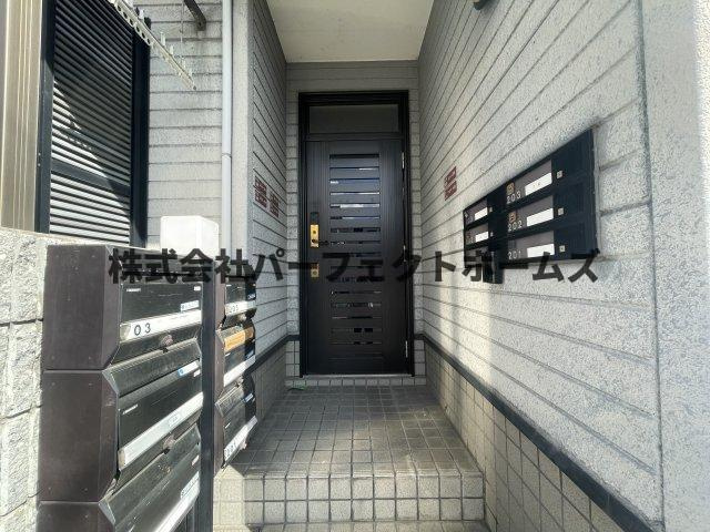 パルメゾンひろⅢのエントランス|清潔なエントランスです
