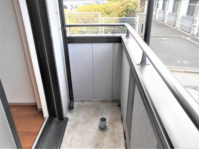 ハイドランジェのバルコニー|バルコニー広いですよ