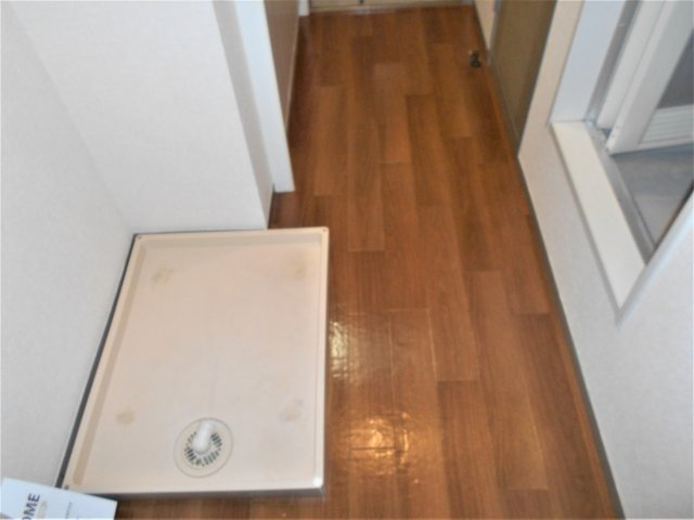 ハイドランジェの洗面所|基本ですね室内洗濯機置き場