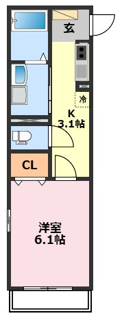 プルマージュの間取り