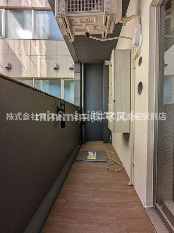 エステムコート大阪福島Ⅱレイヤーのバルコニー