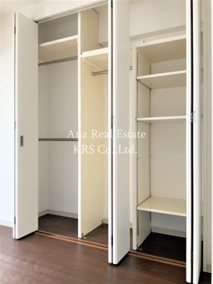 【収納】 | 南堀江プライマリーワン | たっぷり入るクローゼット！整理整頓をサポート！