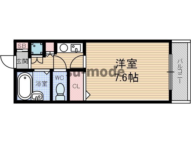【間取り】 | ヴィユーフルーヴⅡ