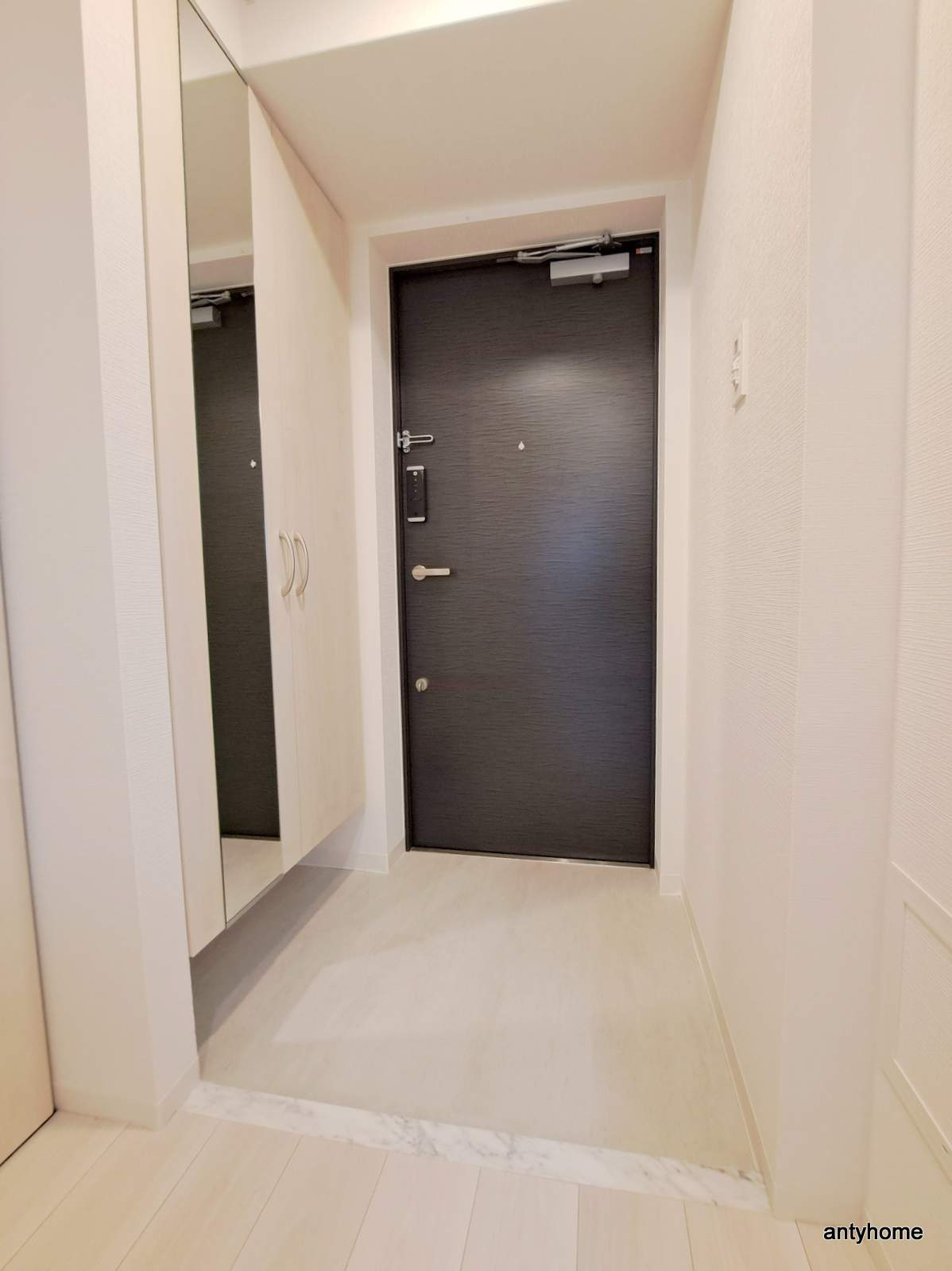 エスリードレジデンス大阪福島フロント 仲介手数料無料の玄関