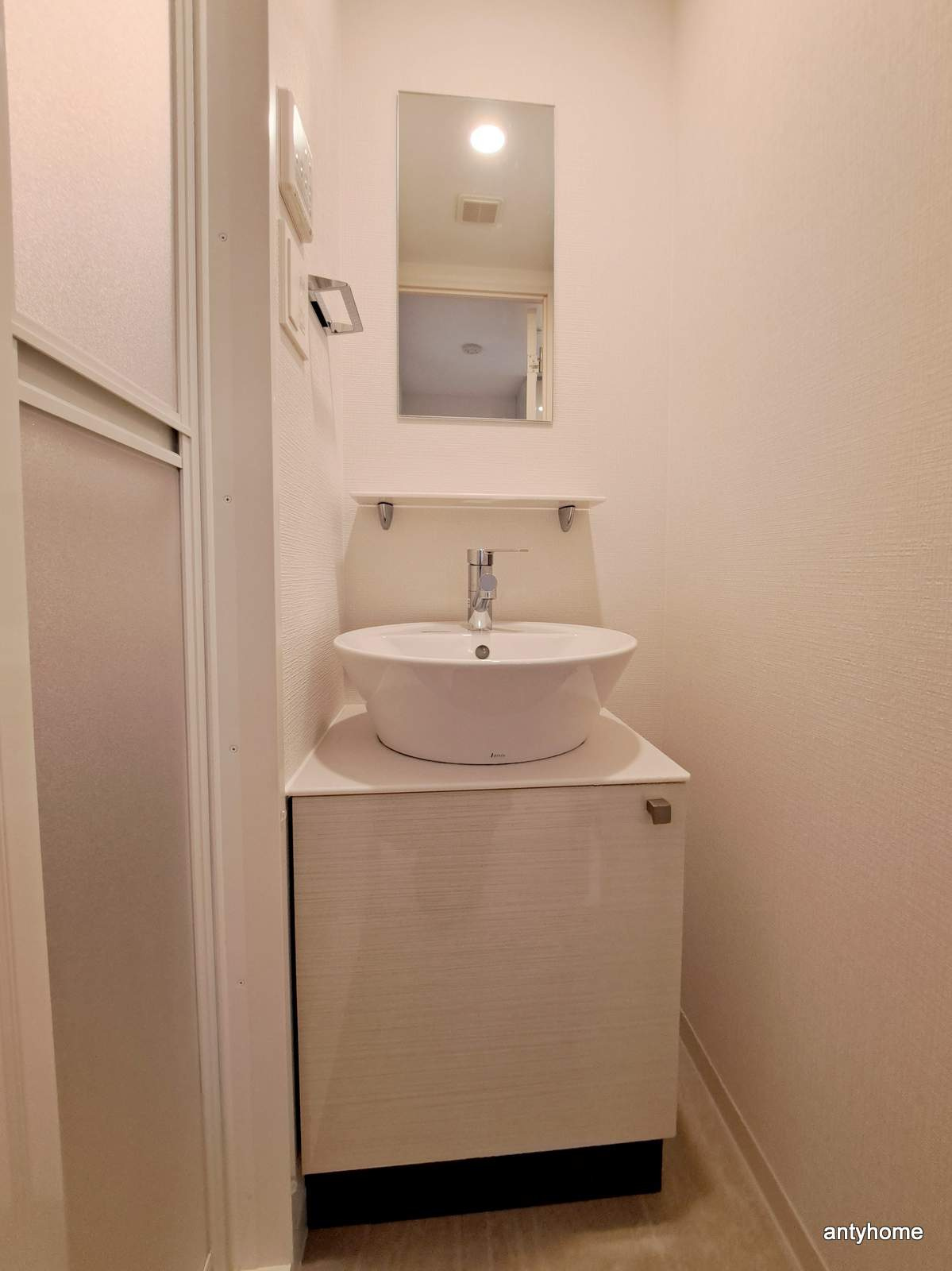 エスリードレジデンス大阪福島フロント 仲介手数料無料の洗面所