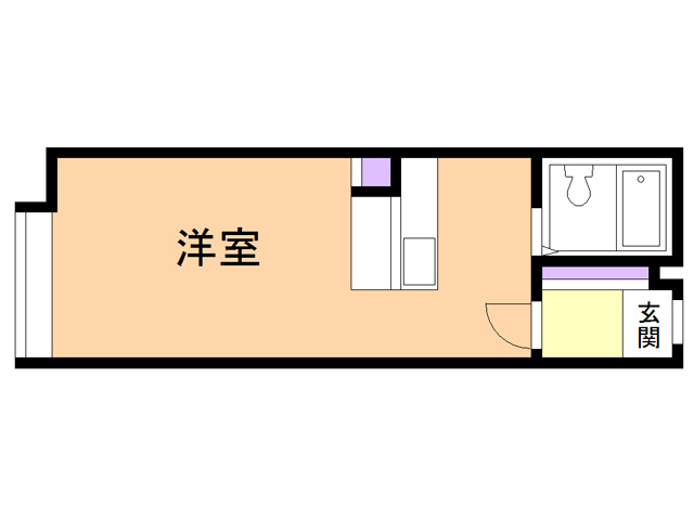 ゴールデンハイツＡの間取り
