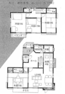 【その他】 | 石原町　中古戸建て | ■３LDK／木造２階建て／２階洋室は１部屋となっております