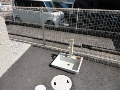 【その他共用部分】 | リバージュハイツⅢ | ペット専用足洗い場