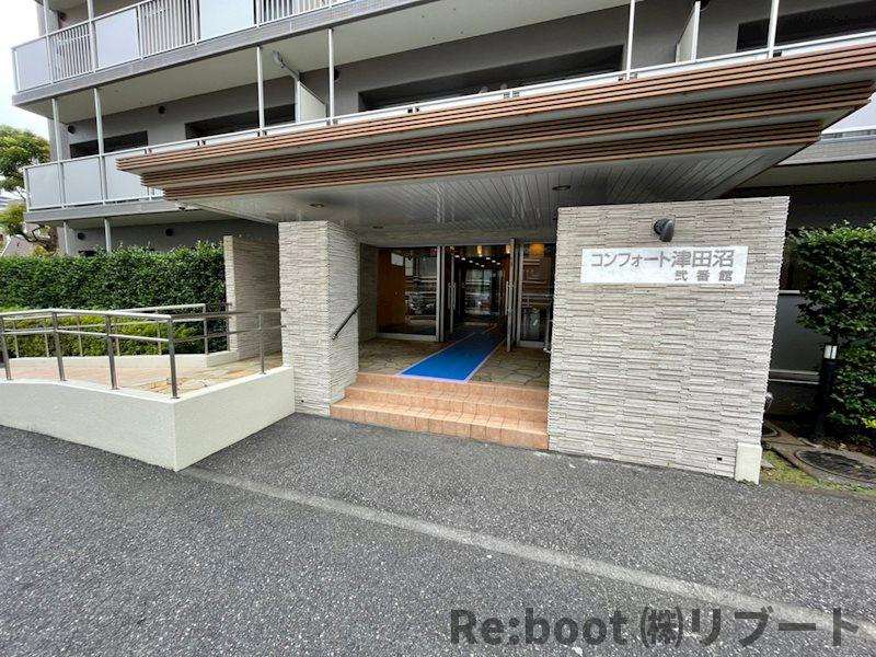 コンフォート津田沼壱番館のエントランス