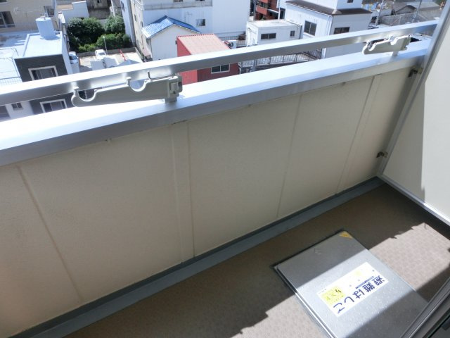 シャトー桜川のバルコニー
