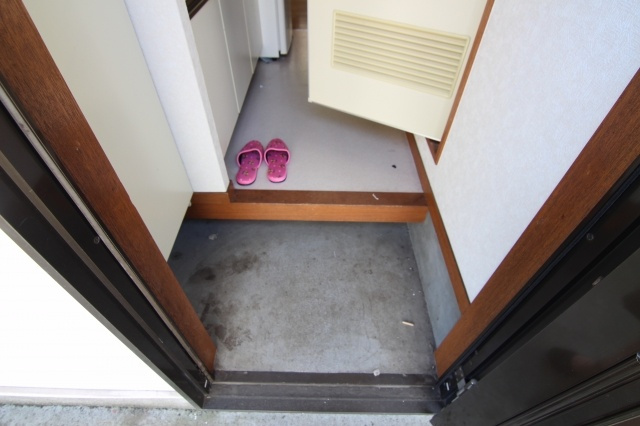 橘館の玄関