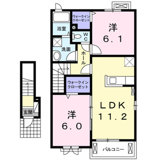 【間取り】 | アジャートビブレⅢ