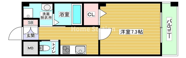 【間取り】 | リーブル福島Ⅱ