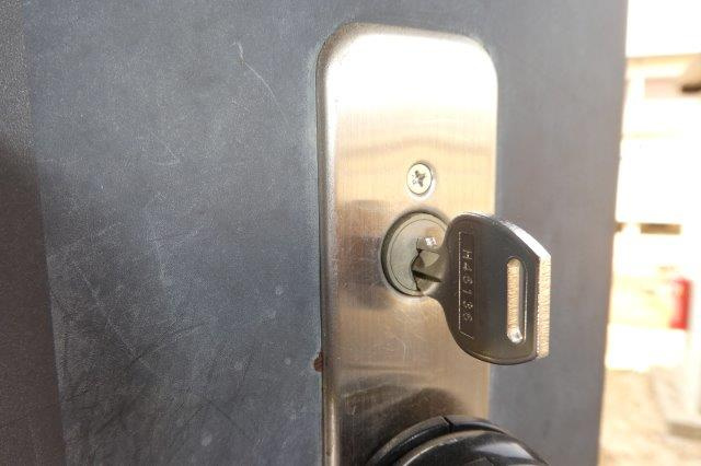 サンライフひろみねＣのセキュリティ|玄関キー