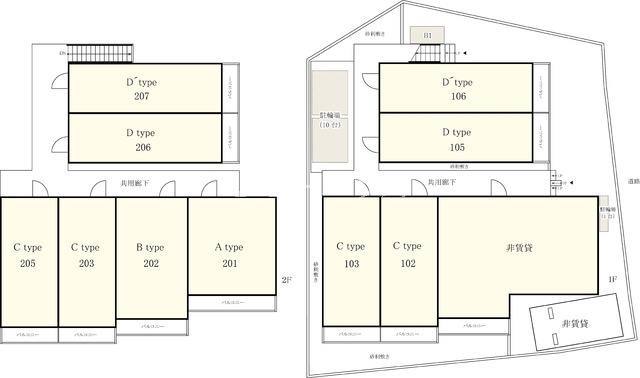 リブリ・マロングラッセの区画図