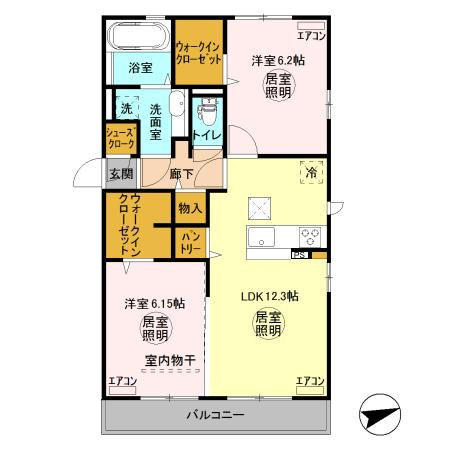 【間取り】 | クレモール朝日