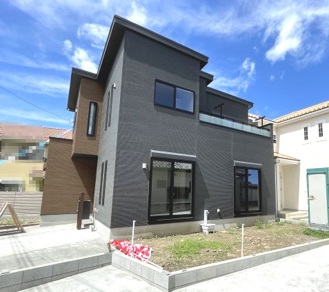 藤岡市岡之郷22-P1（全2棟）1号棟の外観|おしゃれな外観です