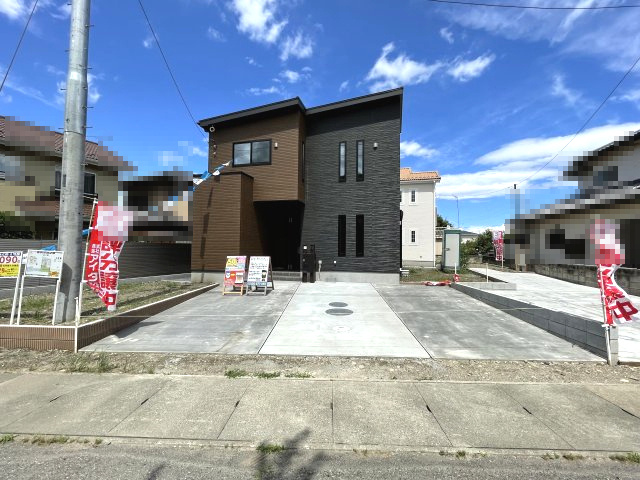 藤岡市岡之郷22-P1（全2棟）1号棟の駐車場