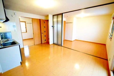 【居間・リビング】 | グリーンコート初芝D棟