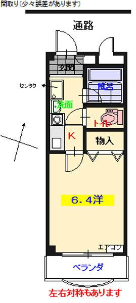 エスティジュンの間取り