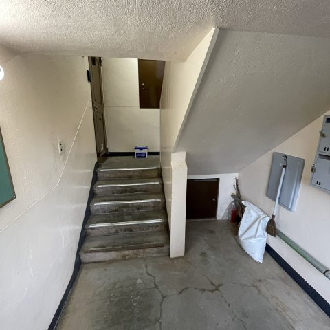 スカイレジデンスのエントランス