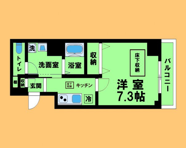 Cortesの間取り