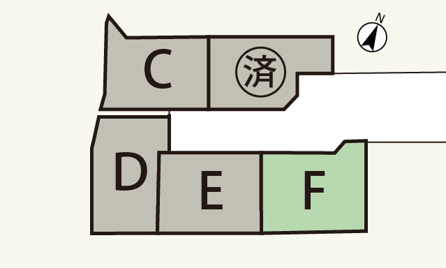 【土地図】 | 広島市東区馬木７丁目　土地(全4区画)(A)