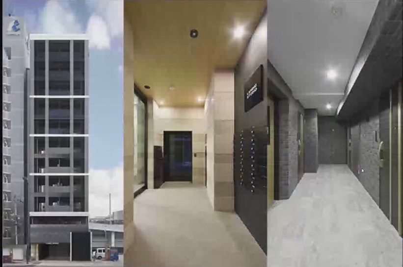 LANDIC STUDIO 博多の外観