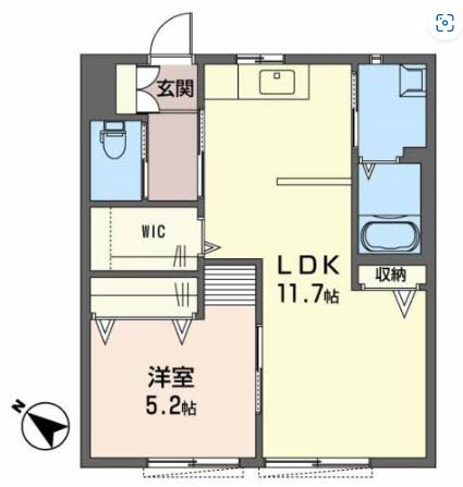 フレグランスH・Mの間取り