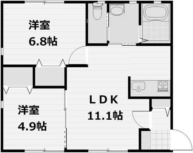 【間取り】 | フルール 
