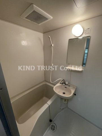 サンハイム中西の浴室|日々の疲れを癒すお風呂付です