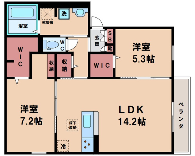 【間取り】 | Maison de Espoir万代