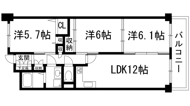 【間取り】 | プレミールソシア